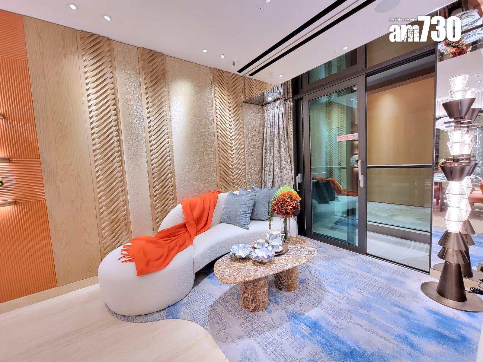 YOHO WEST示範單位|三房696方呎連裝修及交樓標準有得睇 梗廚設計|多圖有片