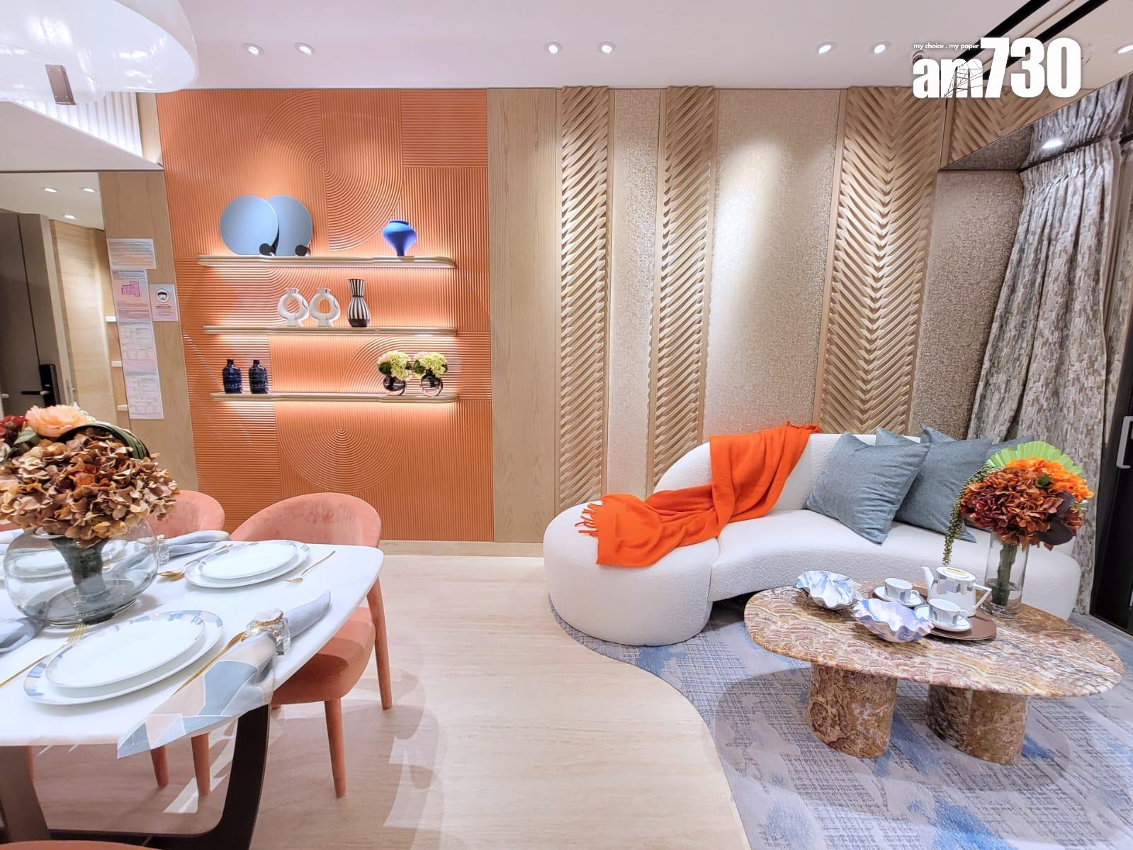 YOHO WEST示範單位|三房696方呎連裝修及交樓標準有得睇 梗廚設計|多圖有片