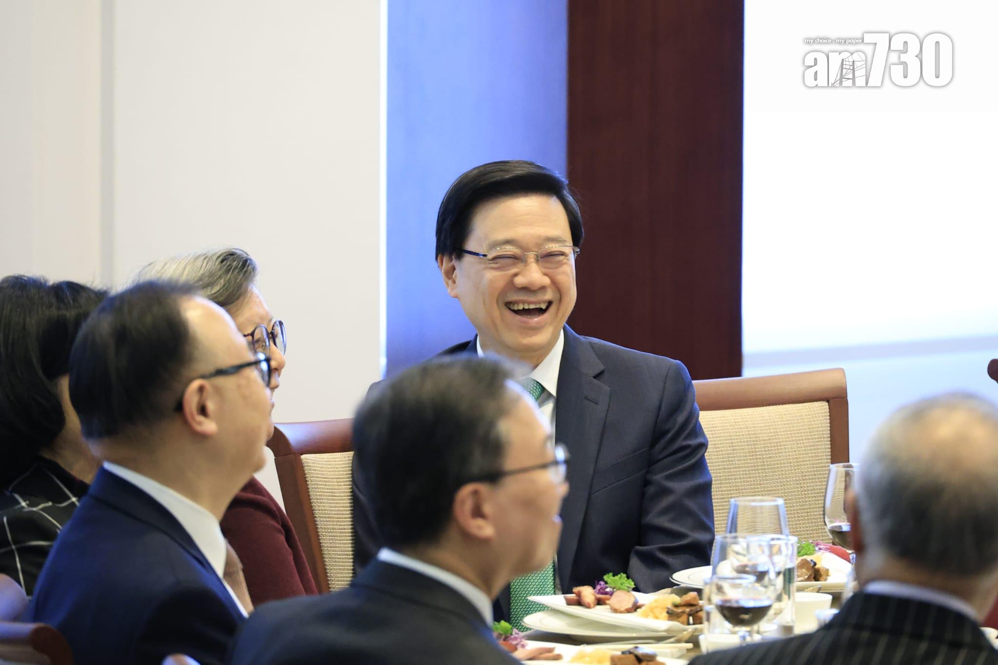 立法會舉行慶祝25周年午宴(林俊源攝)