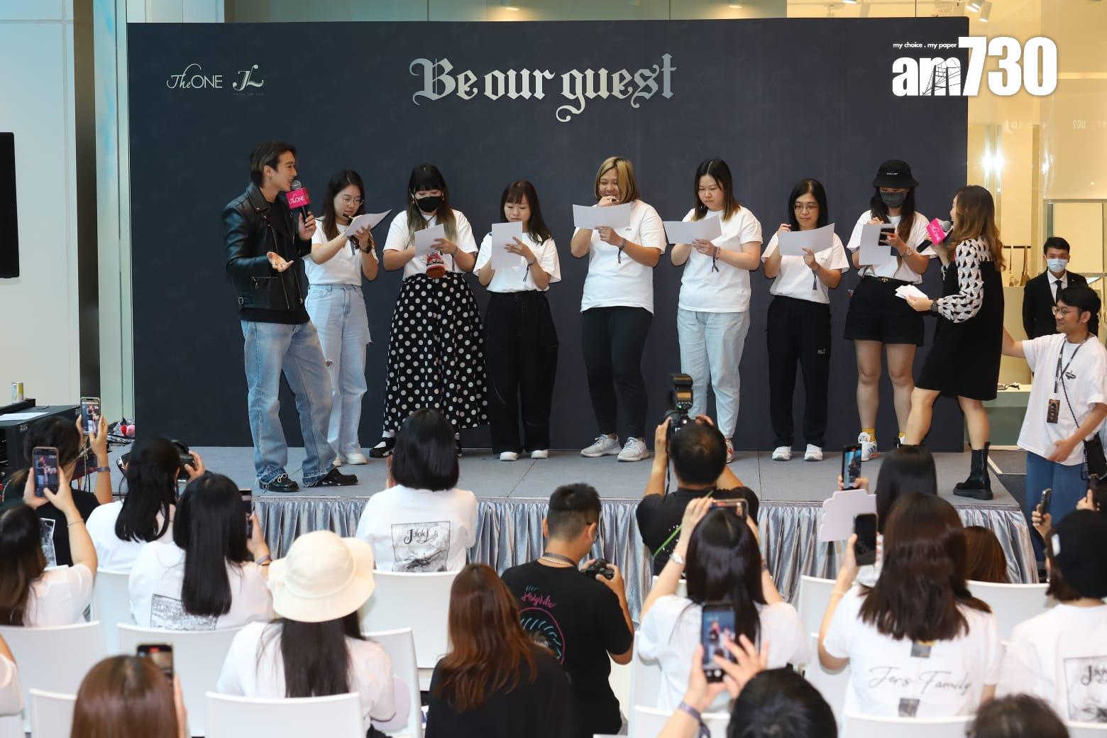 Jer柳應廷今日親自現身活動,大批柳柳粉到場支持。 (羅錦鴻攝)