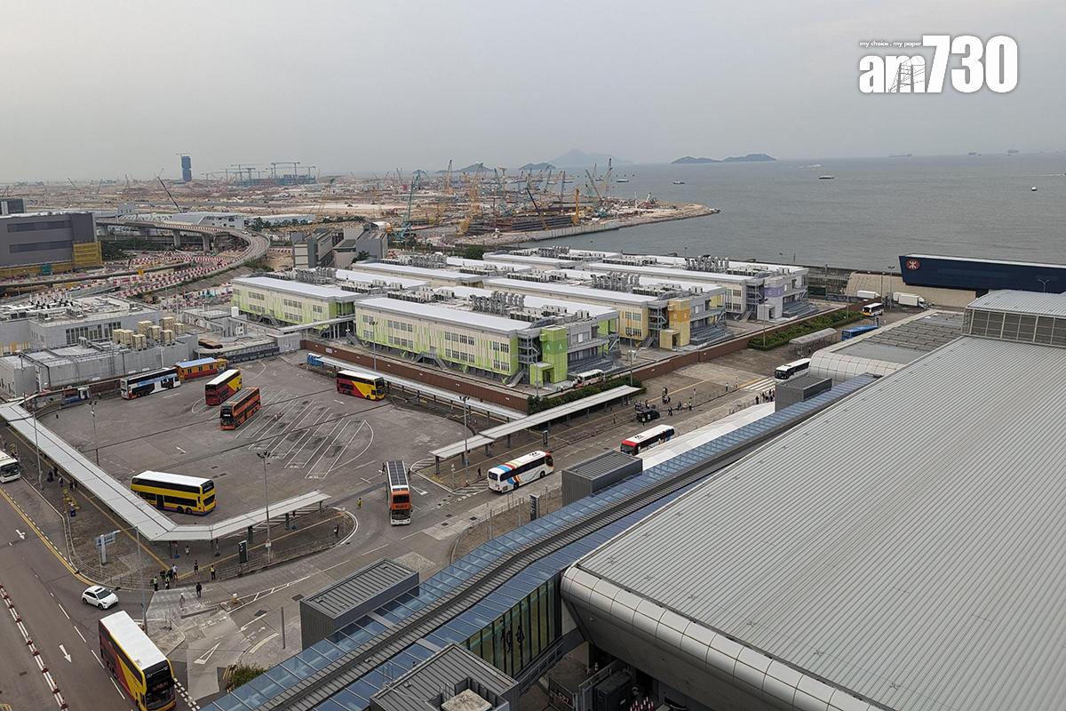 機場博覽館巴士總站即將停用,毗鄰的香港感染控制中心則未有消息。(資料圖片/羅庸軒攝)