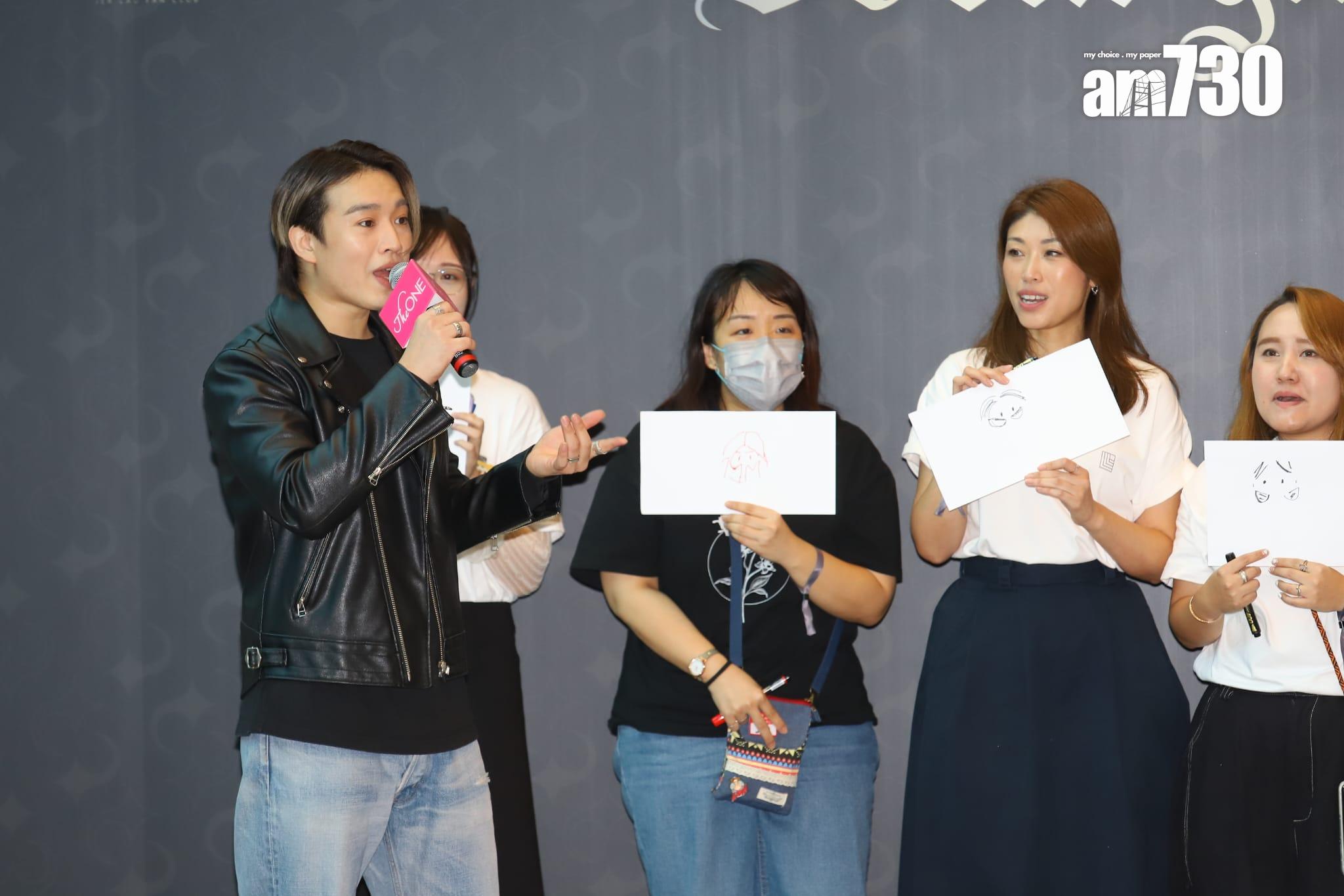 Jer柳應廷今日親自現身活動開幕禮。 (羅錦鴻攝)