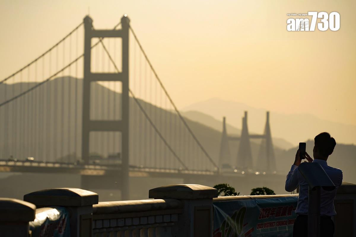 政府正就活化青嶼幹線觀景台徵收公眾建議。(李睿哲攝)