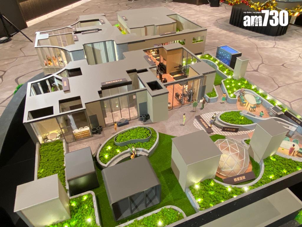 曉柏峰設2層住客會所 連園林面積共1.5萬方呎|長沙灣新盤