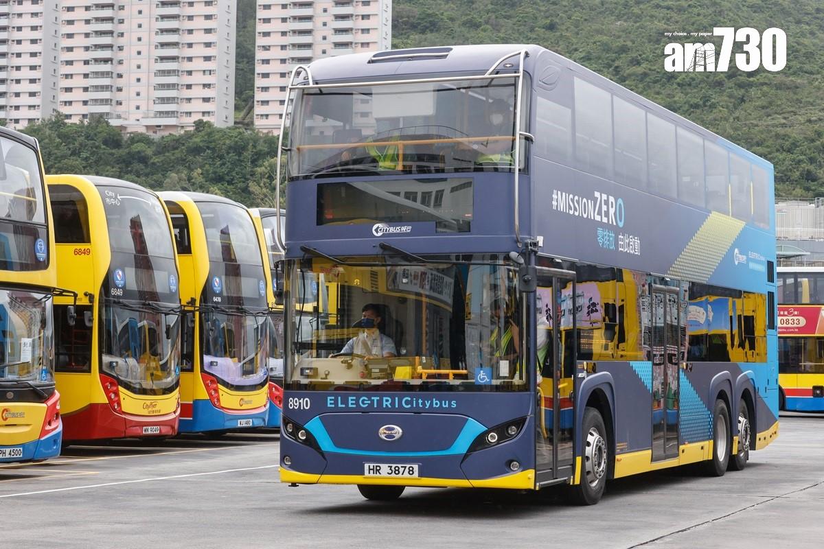 城巴(專營權一)今年上半年脫班率為2.4%。(資料圖片/蘇文傑攝)