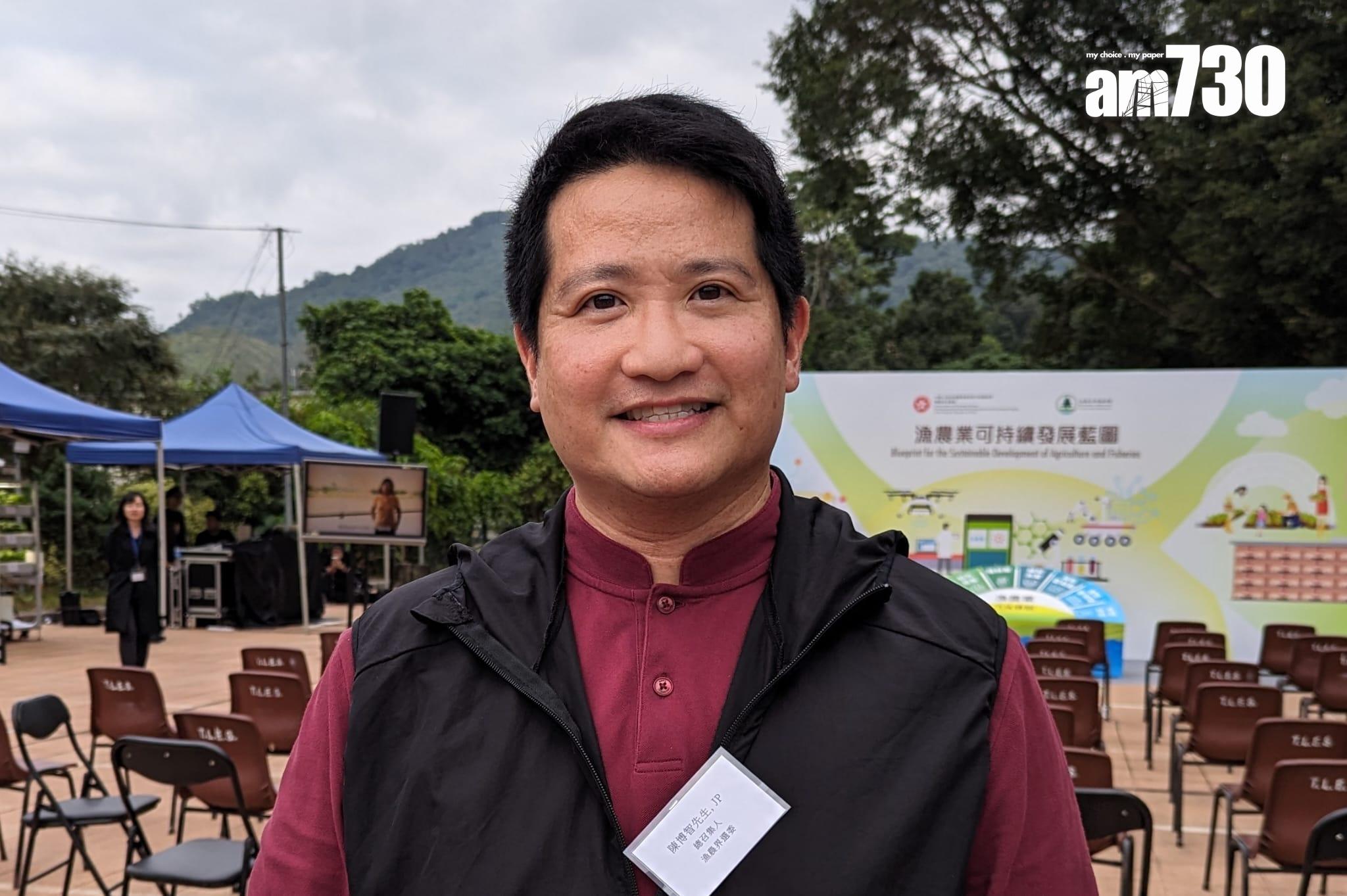 漁農界選委總召集人陳博智(羅庸軒攝)