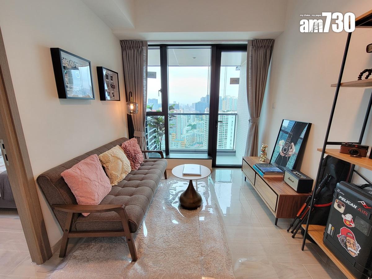 Bal Residence示範單位|338及345呎連裝修一房有得睇!客飯廳設計有心思(多圖)|觀塘新盤