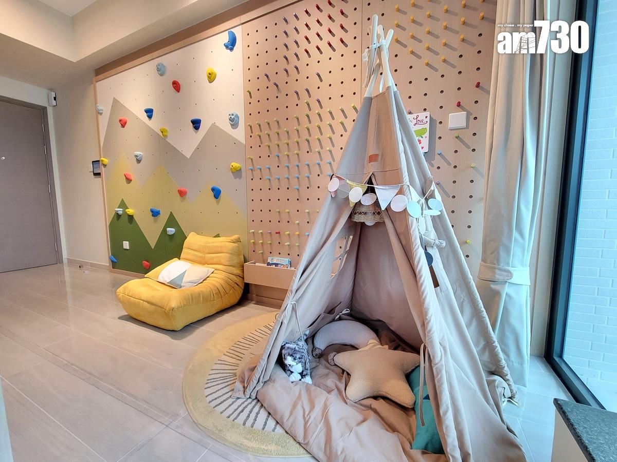 Bal Residence示範單位|338及345呎連裝修一房有得睇!客飯廳設計有心思(多圖)|觀塘新盤