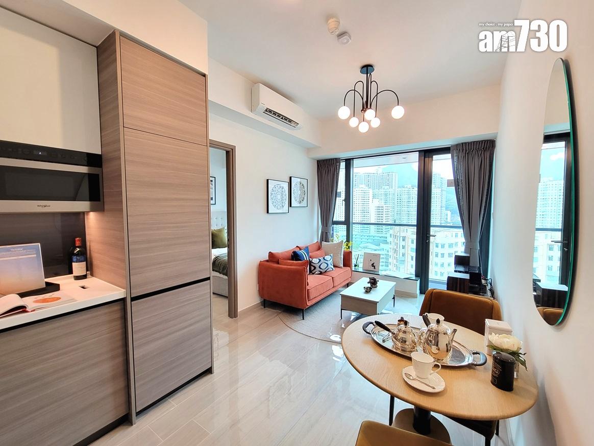 Bal Residence示範單位|兩款341呎連裝修一房即睇 英式風格夠特別!(多圖)|觀塘新盤