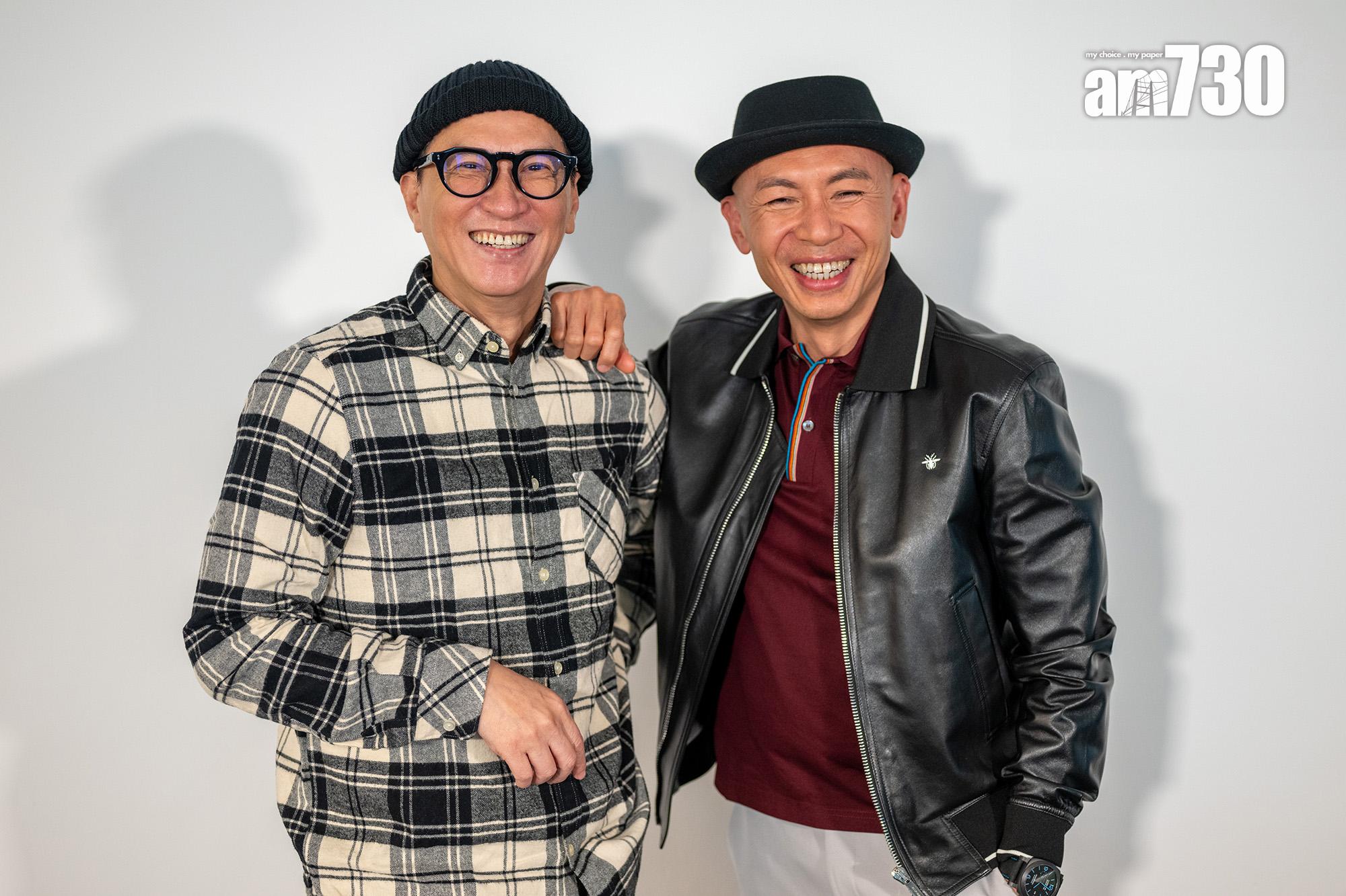 林超賢被指「陰性取向」,聞言拍BL片,即耍手擰頭。(陳奕釗攝)