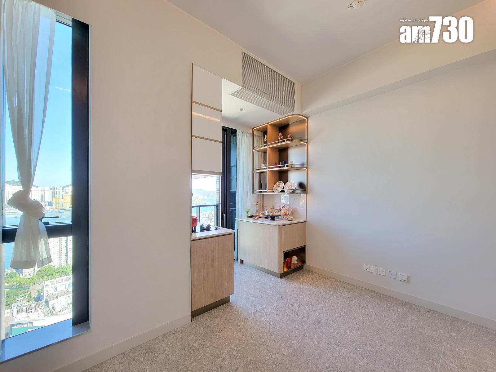 THE HOLBORN示範單位|三房連天台特色戶 維港海景開放式戶現樓直擊!|多圖