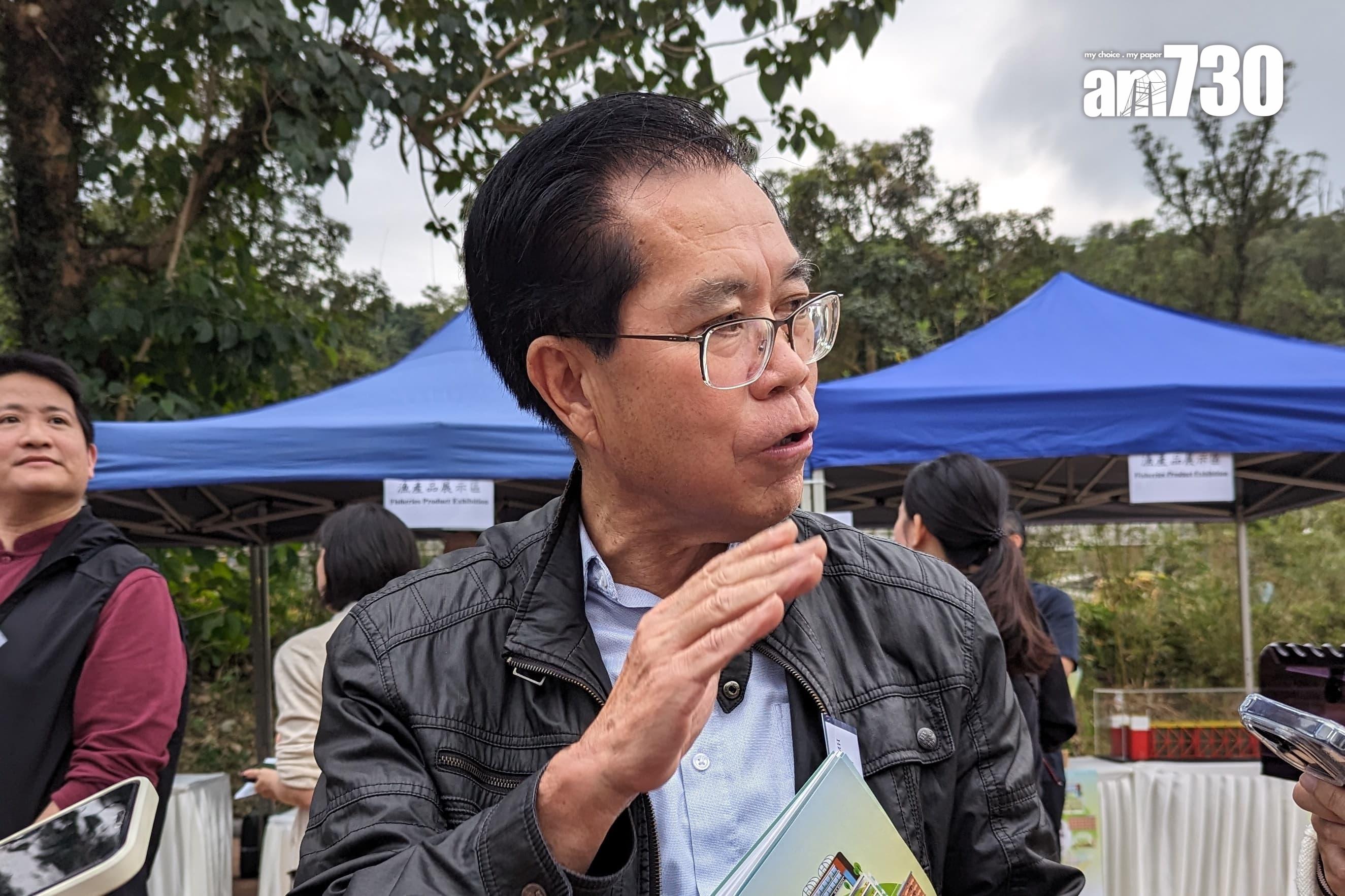 香港漁民團體聯會主席張少強(羅庸軒攝)