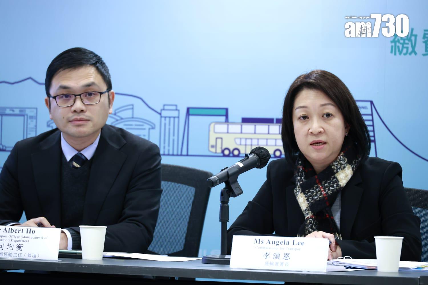 李頌恩指,分時段收費的首個工作天3條過海隧道交通整體暢順。(林俊源攝)