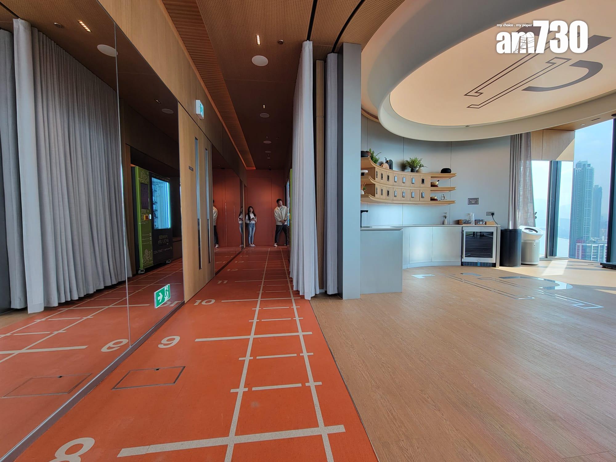 西九TOWNPLACE WEST KOWLOON佔地5.3萬呎會所首曝光 料明年2月開幕|多圖