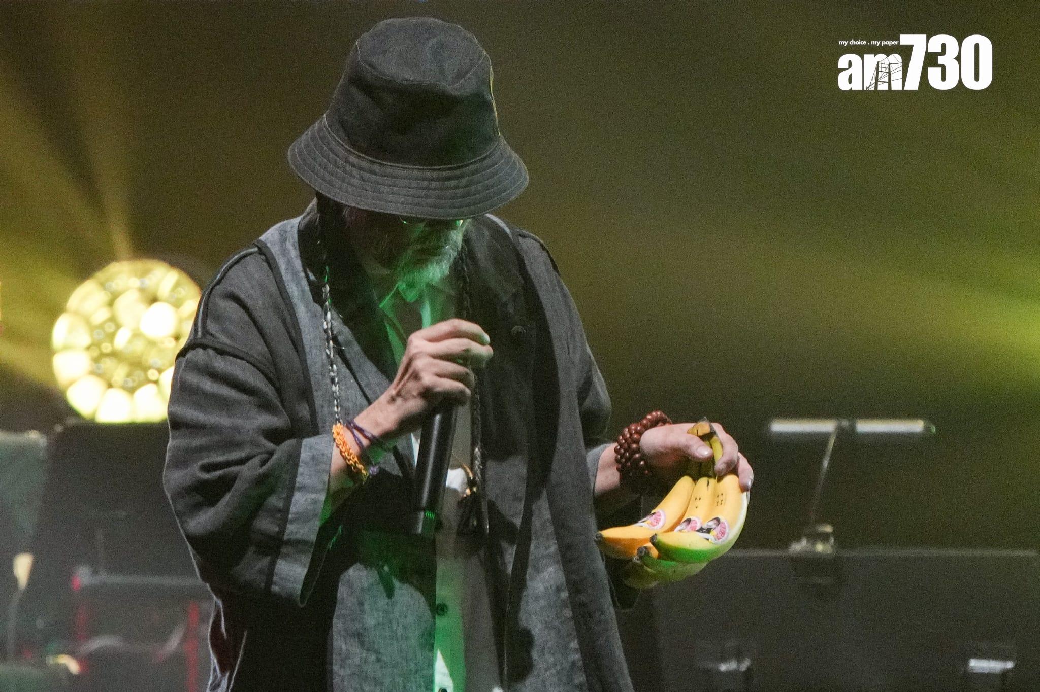 MC仁是《Noting to Prove演唱會》表演嘉賓之一。(李睿哲攝)