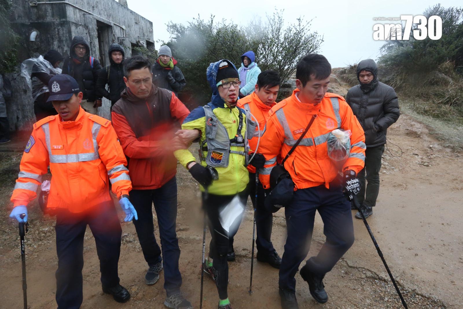 2016年寒潮|大帽山最低溫度零下6度 結霜冰封逾百人受傷(資料圖片/鍾式明攝)