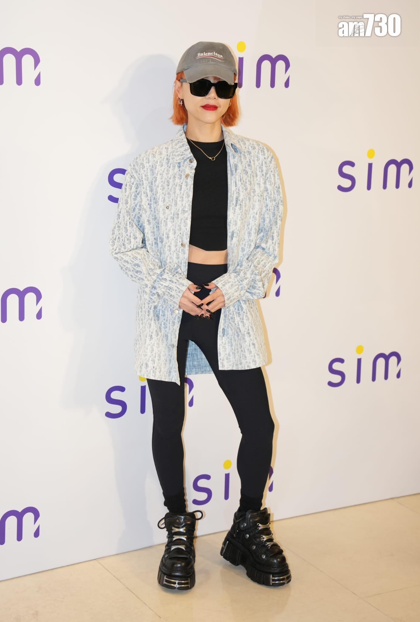 方皓玟帶病上陣。(李睿哲攝)