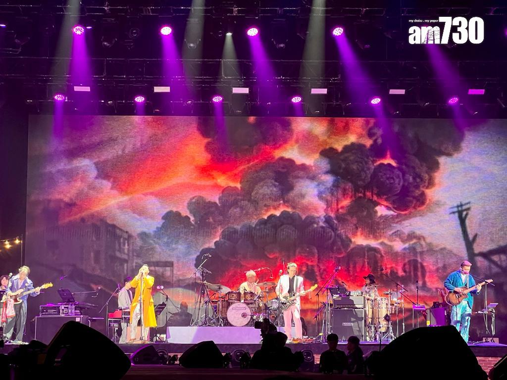 RubberBand開聖誕跨年show「JUNTOS音樂會」,祝願戰火下流離失所的人,早日重返家園。