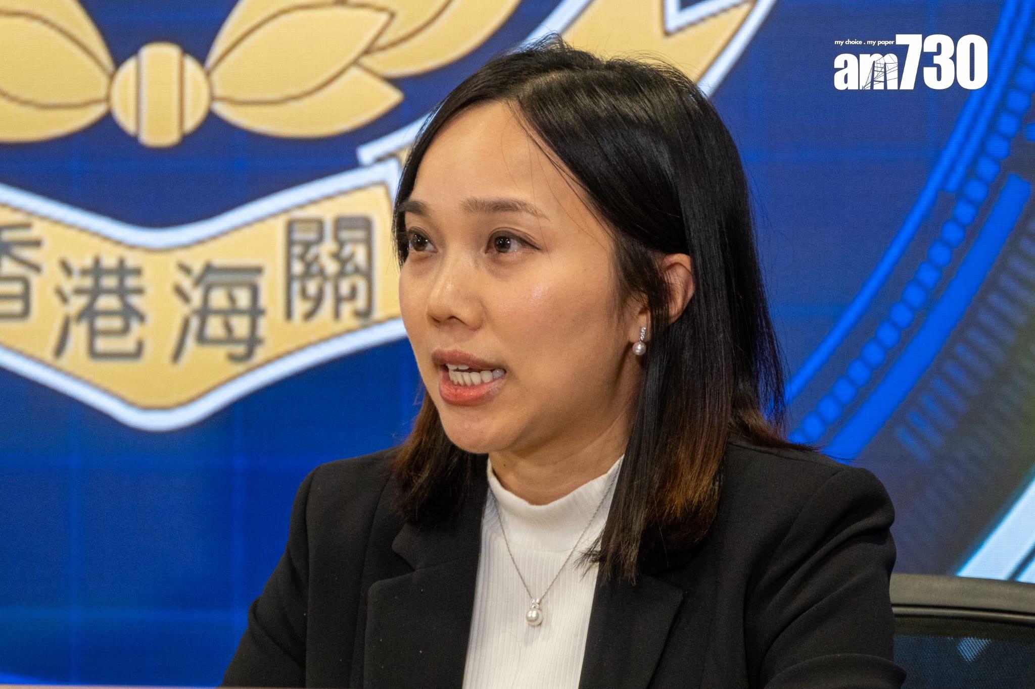 海關首偵破集團利用跨國鑽石貿易洗黑錢 虛報人造鑽石為天然鑽石 涉款5億(陳奕釗攝)