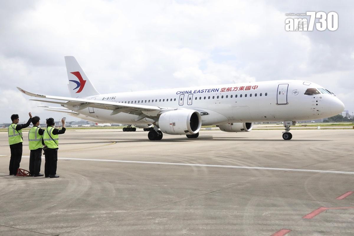 國產C919大型客機。(中新社資料圖片)