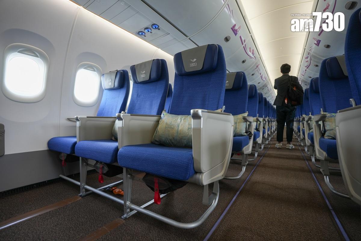 國產飛機C919及ARJ21首次訪港。(李睿哲攝)