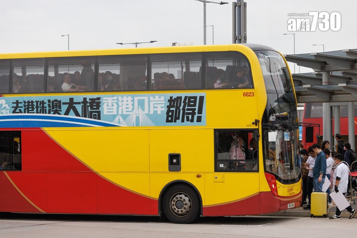 運輸署會密切監察港珠澳大橋香港口岸各本地公共交通服務運作情況。(資料圖片/蘇文傑攝)