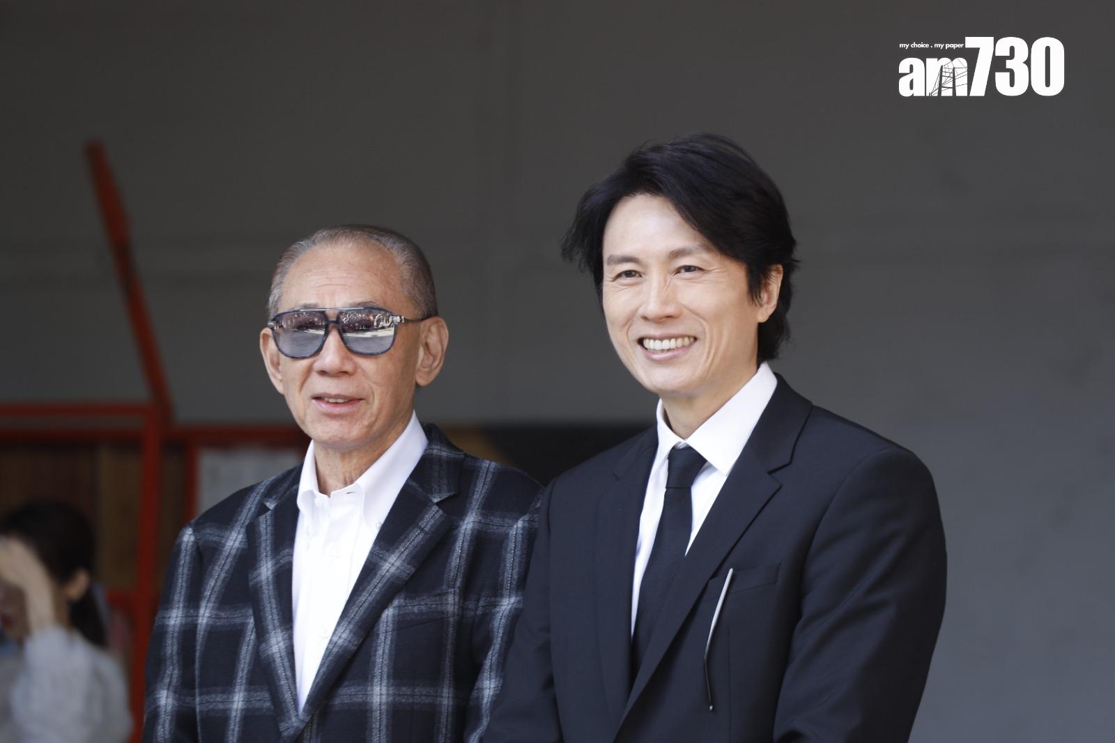 英皇新片《破·地獄》今日早上進行開鏡儀式。 (關樂欣攝)