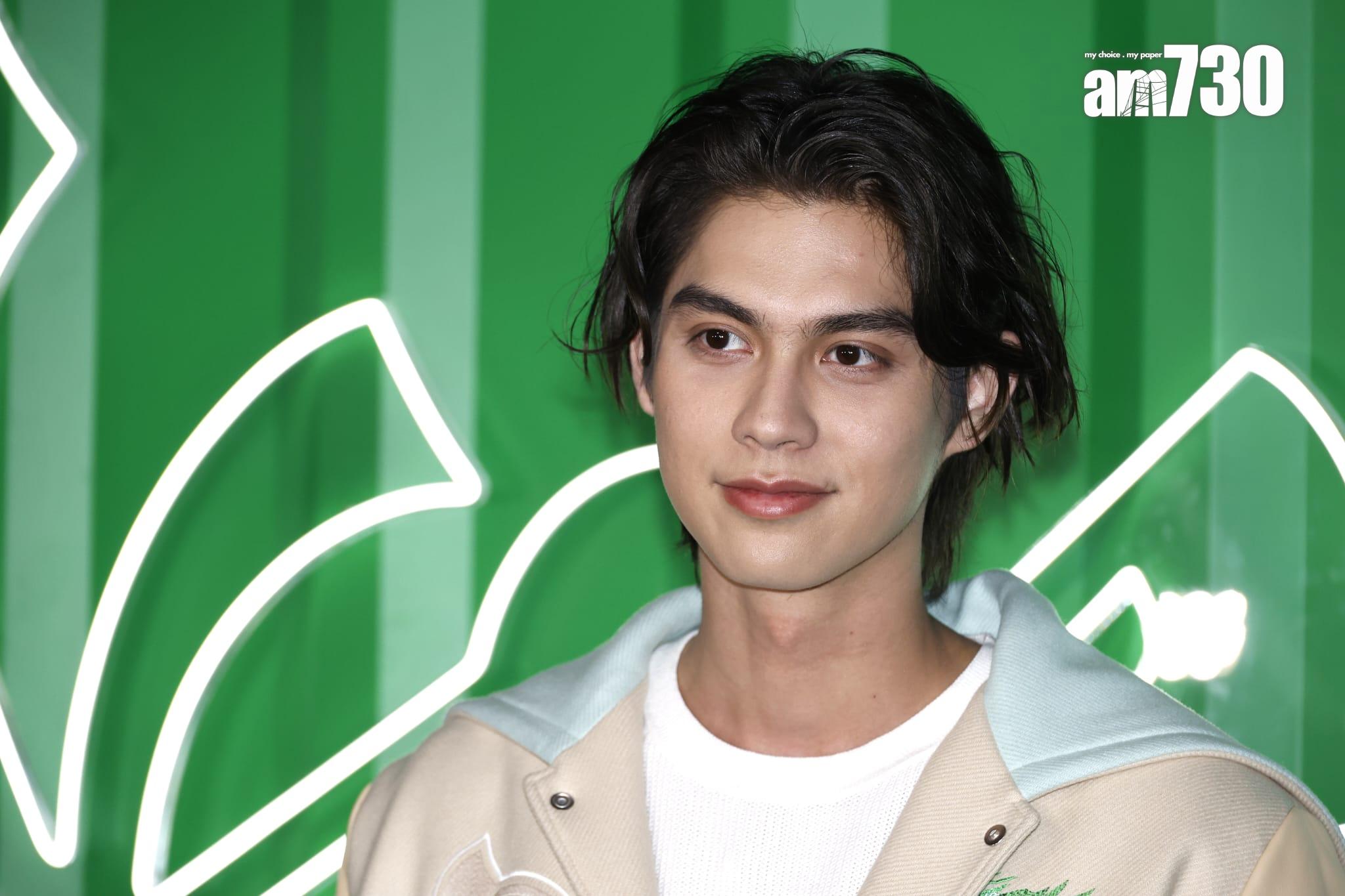 Bright現身中環PMQ,應意大利品牌Vespa邀請出席發布活動。