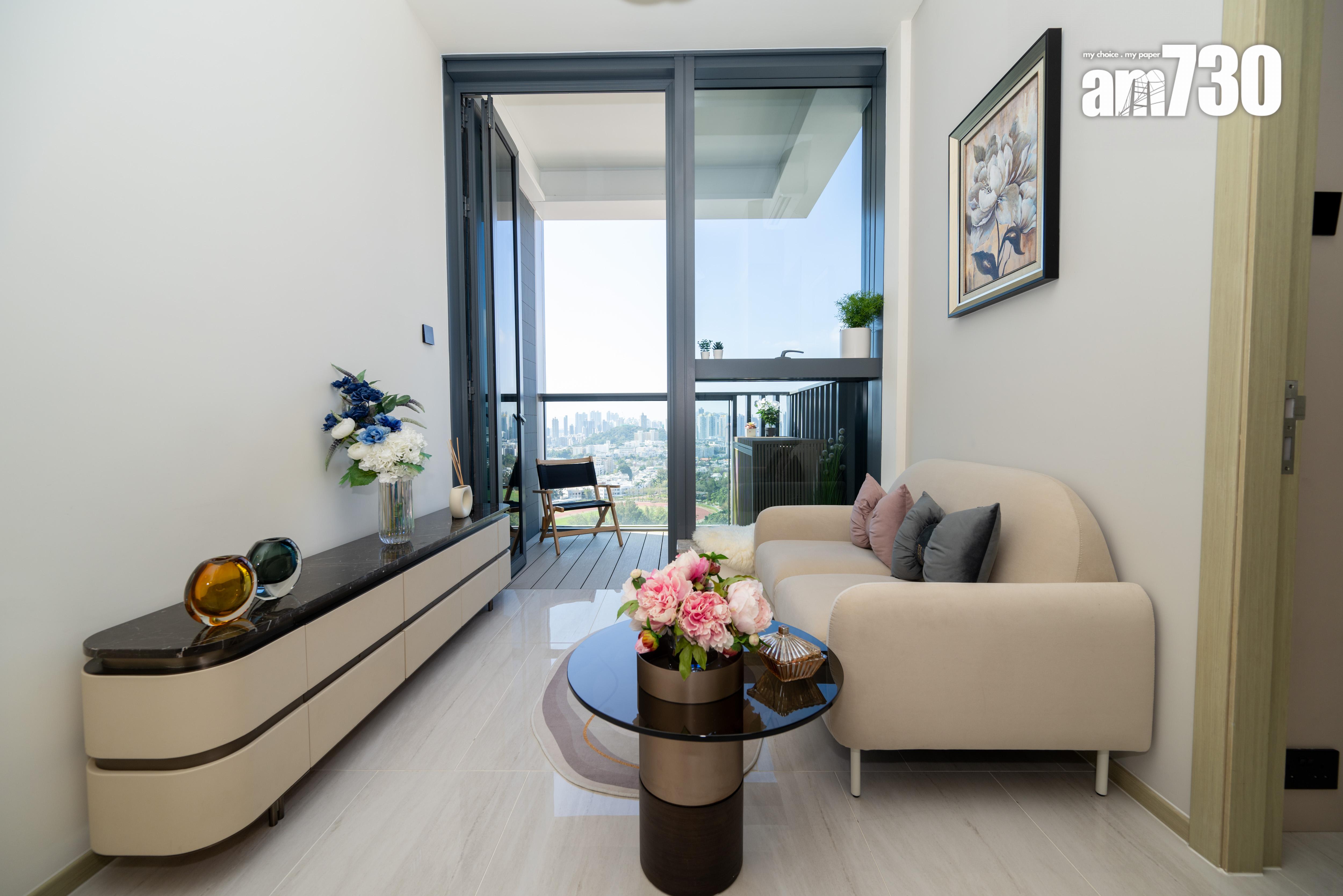 瓏碧示範單位|354方呎連傢俬一房首登場!隱藏式折疊梯通往空中書房(多圖有片) |九龍城新盤