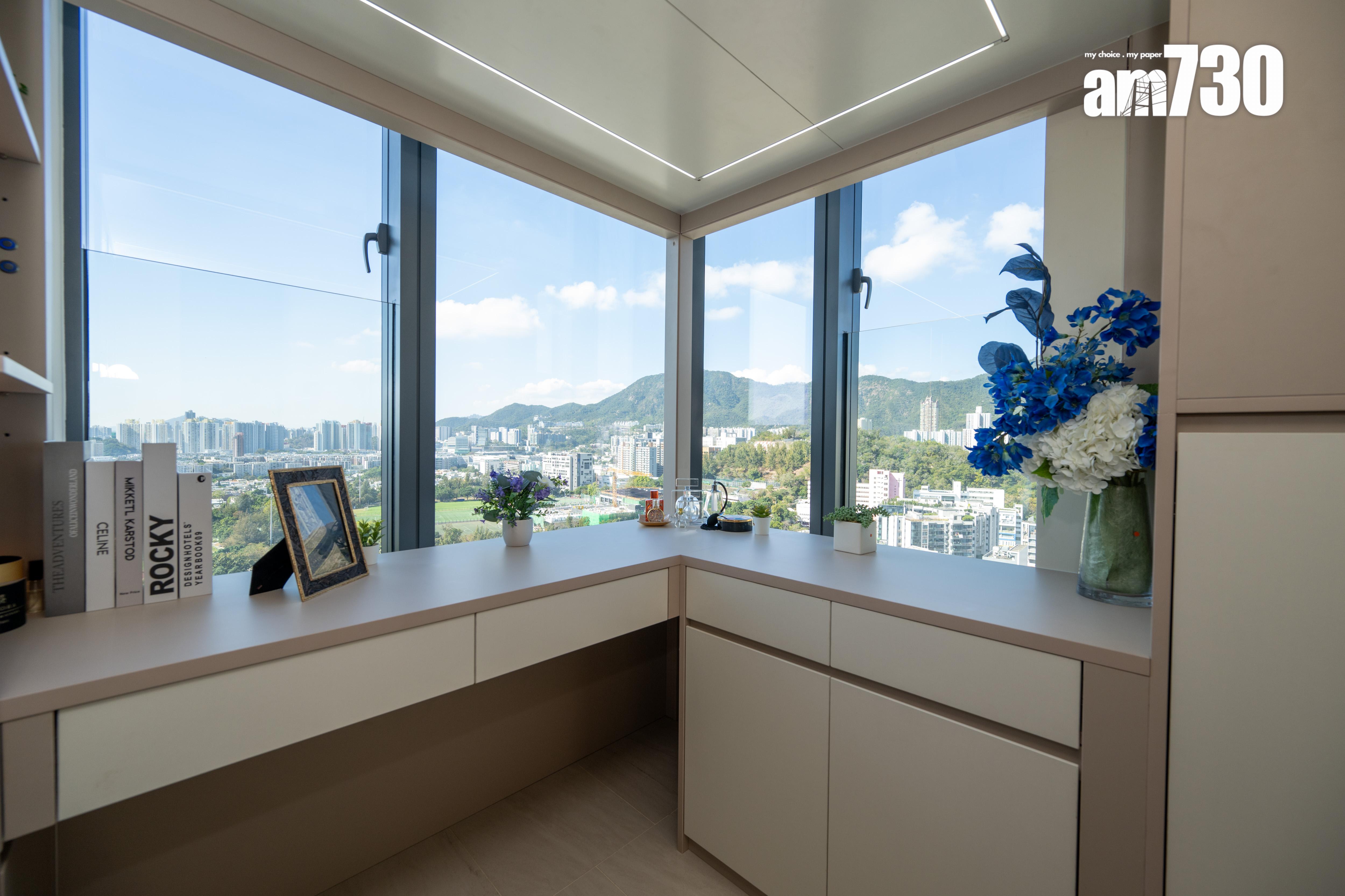 瓏碧示範單位|354方呎連傢俬一房首登場!隱藏式折疊梯通往空中書房(多圖有片) |九龍城新盤