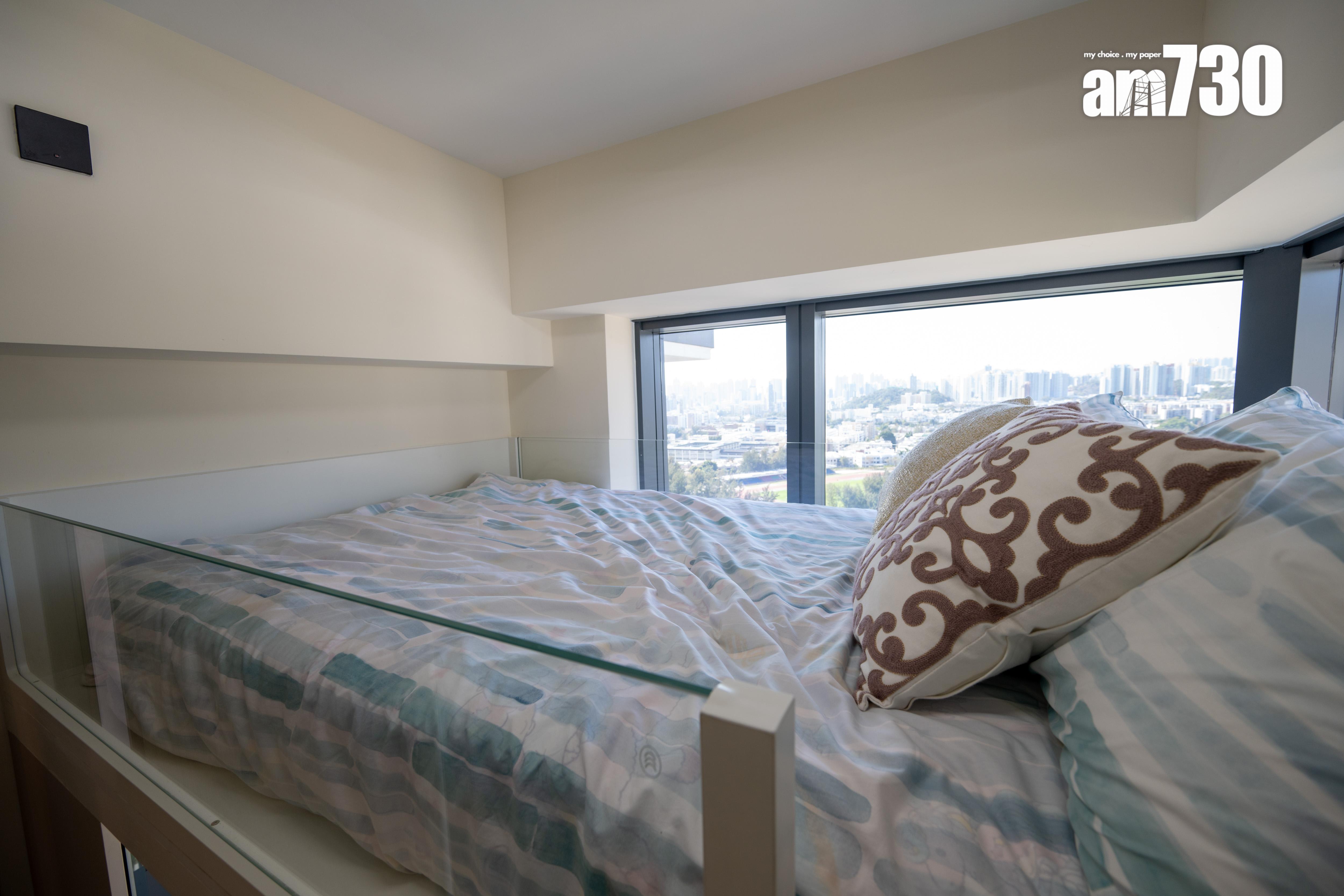 瓏碧示範單位|354方呎連傢俬一房首登場!隱藏式折疊梯通往空中書房(多圖有片) |九龍城新盤