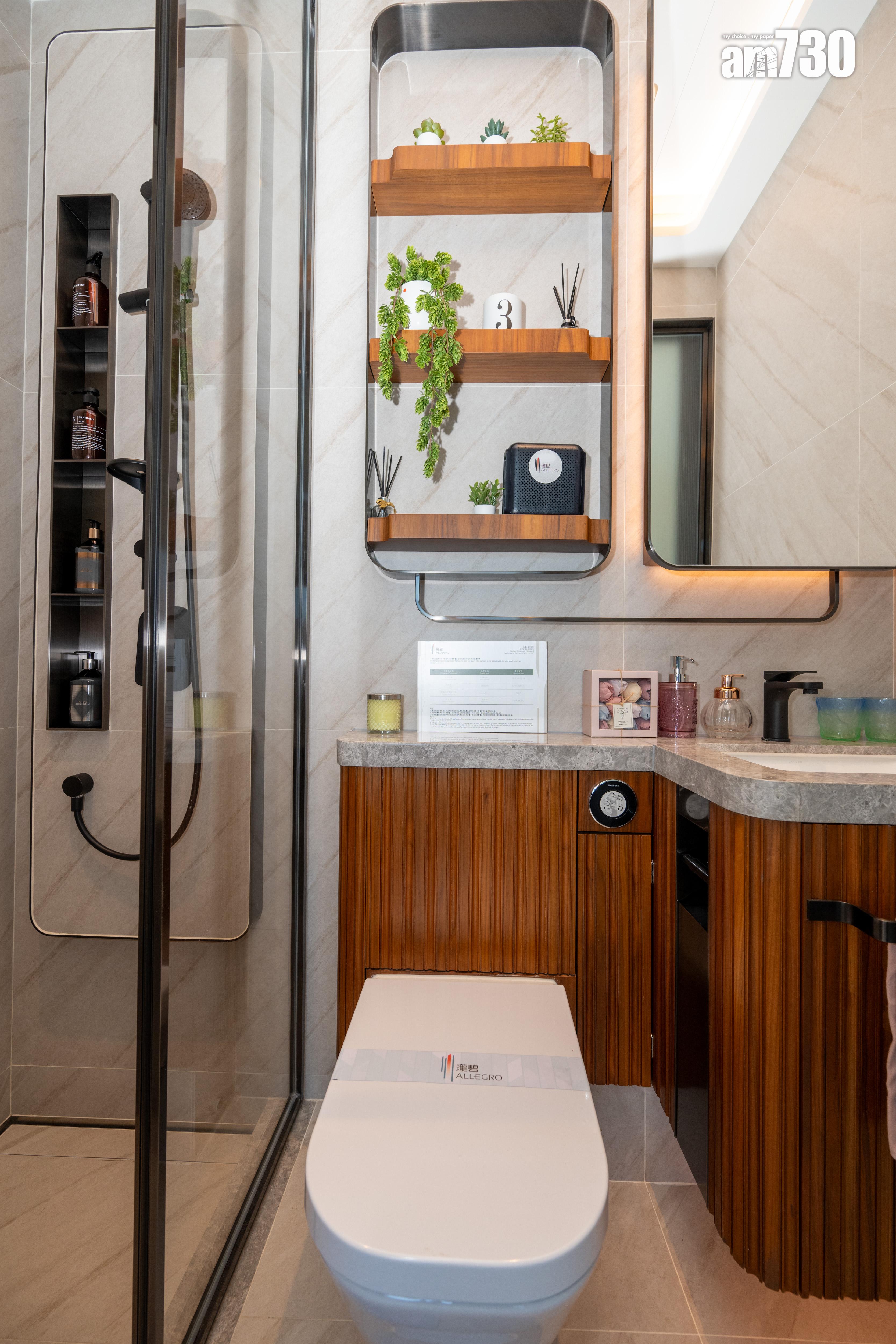 瓏碧示範單位|354方呎連傢俬一房首登場!隱藏式折疊梯通往空中書房(多圖有片) |九龍城新盤