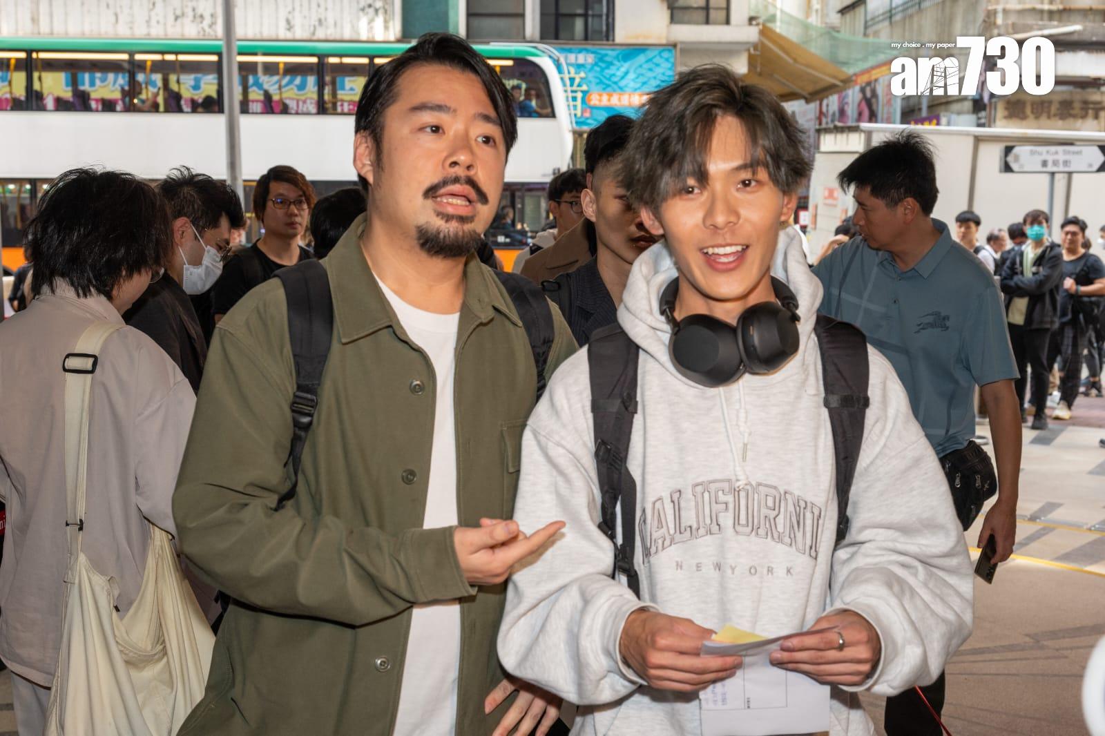 《一路向西2東京AV攻略》今日公開試鏡。 (陳奕釗攝)