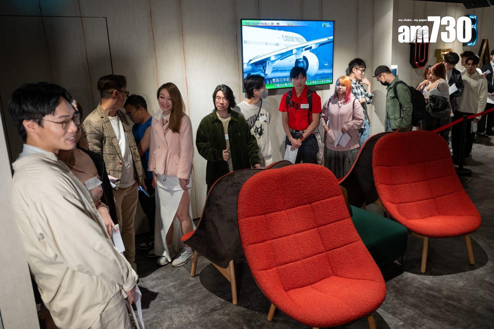 《一路向西2東京AV攻略》吸引大批男女到場爭奪餘下角色。 (陳奕釗攝)