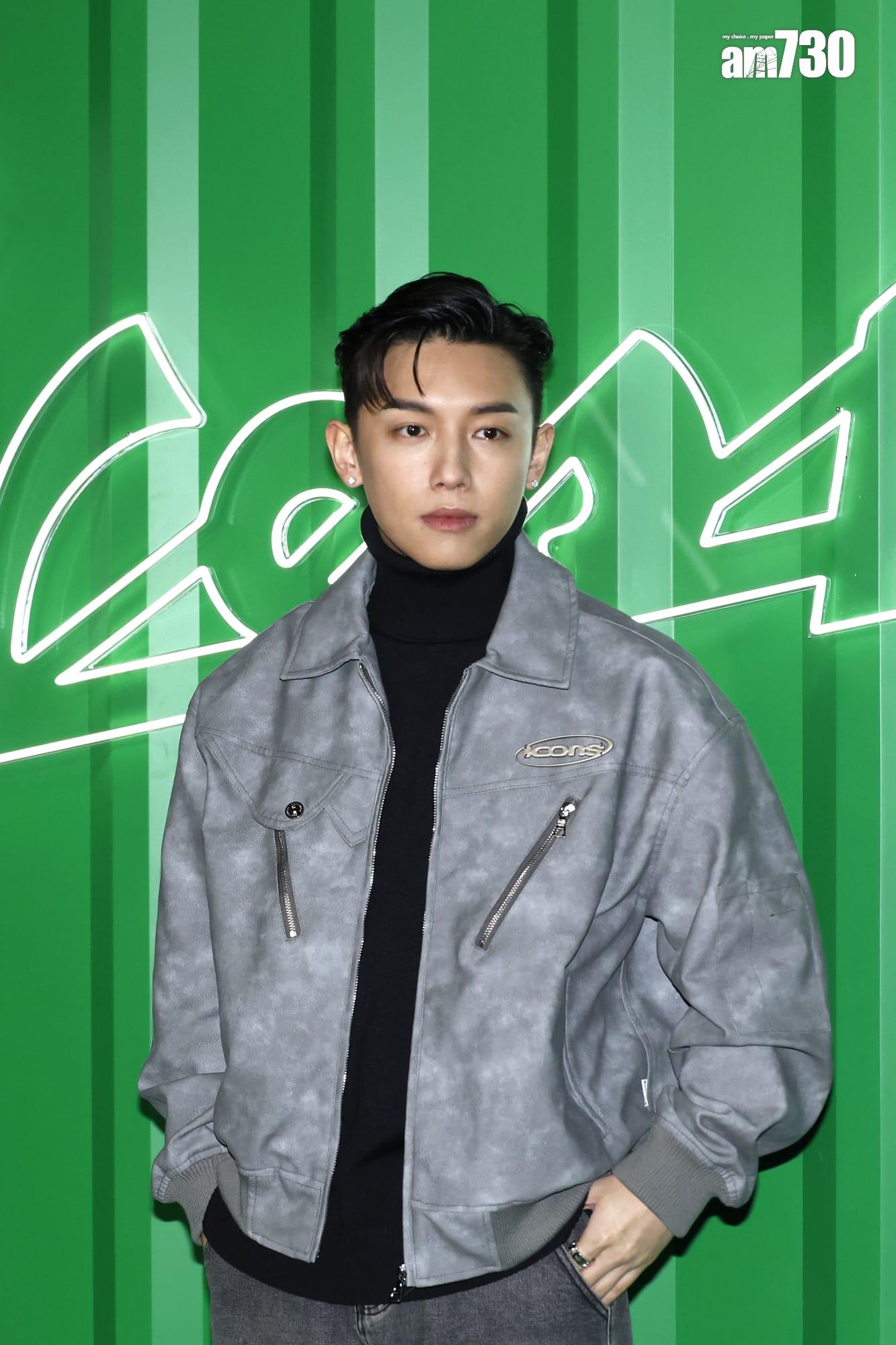 MC張天賦對於跟Bright同場自言好大壓力。 (林俊源攝)