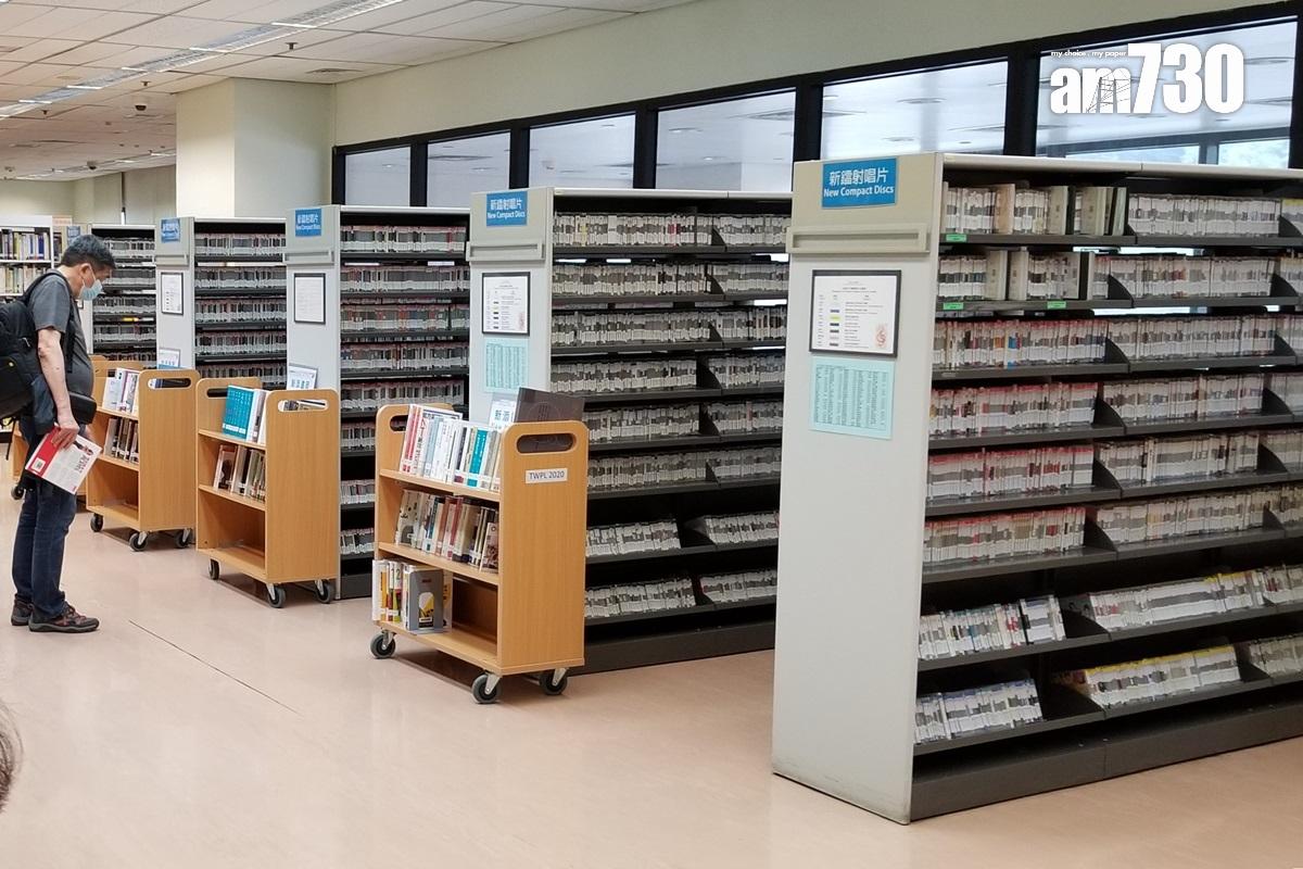 公共圖書館2022年外借多媒體資料僅51.9萬項。(資料圖片/林俊源攝)