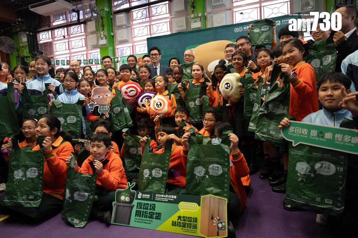 教育局表示,教育是培養市民養成源頭減廢及乾淨回收習慣非常重要的途徑。(資料圖片/林靄怡攝)
