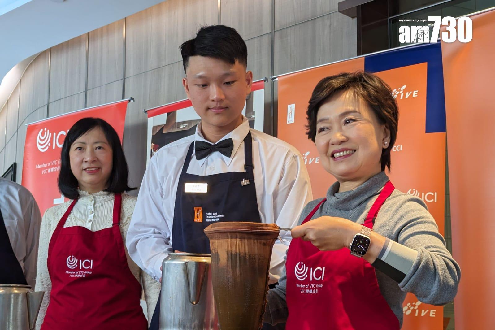 Ray Online|蔡若蓮第一次沖港式奶茶 形容茶底同香港一樣要多元