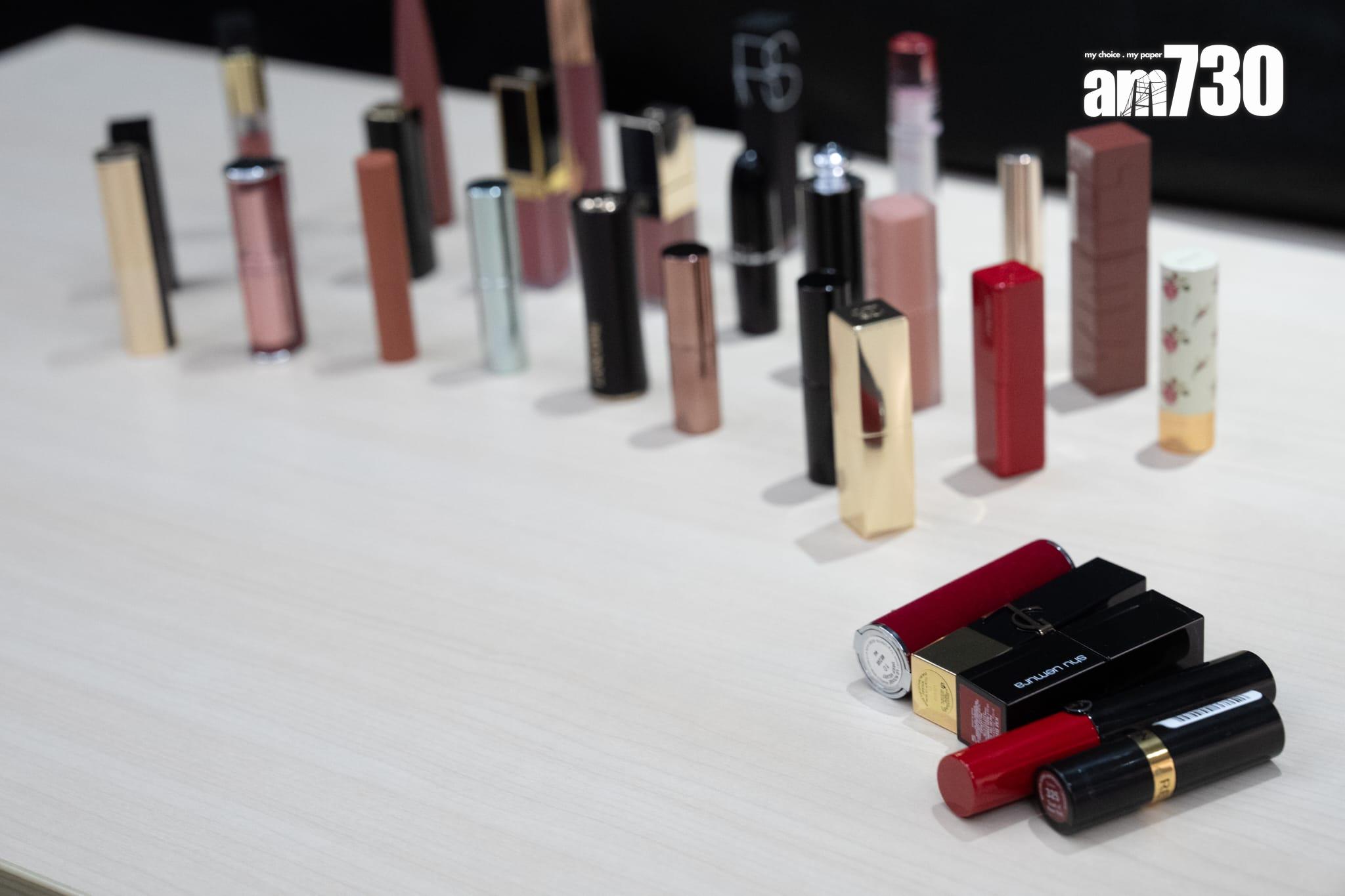 前排5款樣本含微量礦物油芳香碳氫化合物(MOAH)(林靄怡攝)