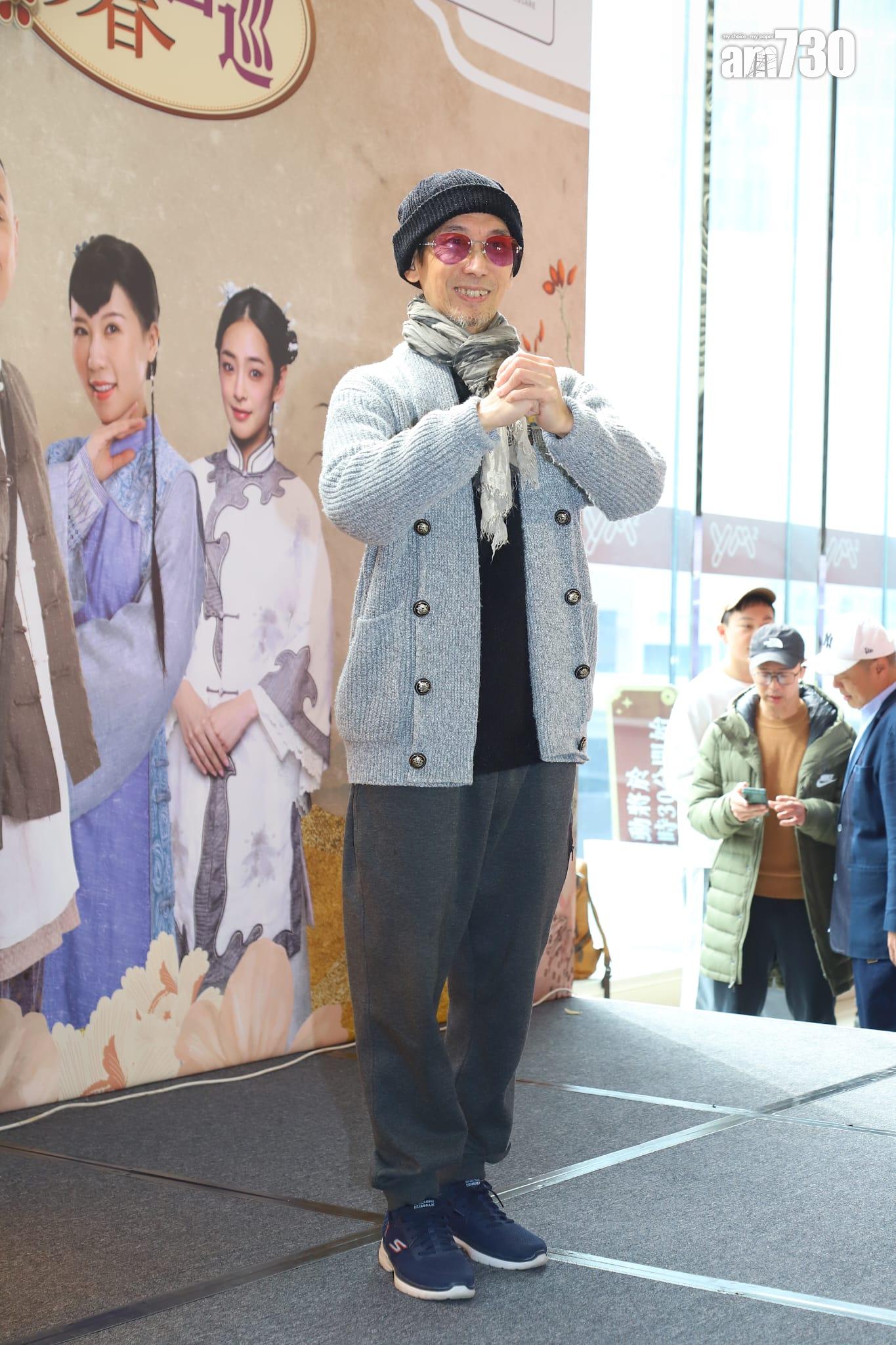 張達明為《狀王之王》擔任監製。 (羅錦鴻攝)