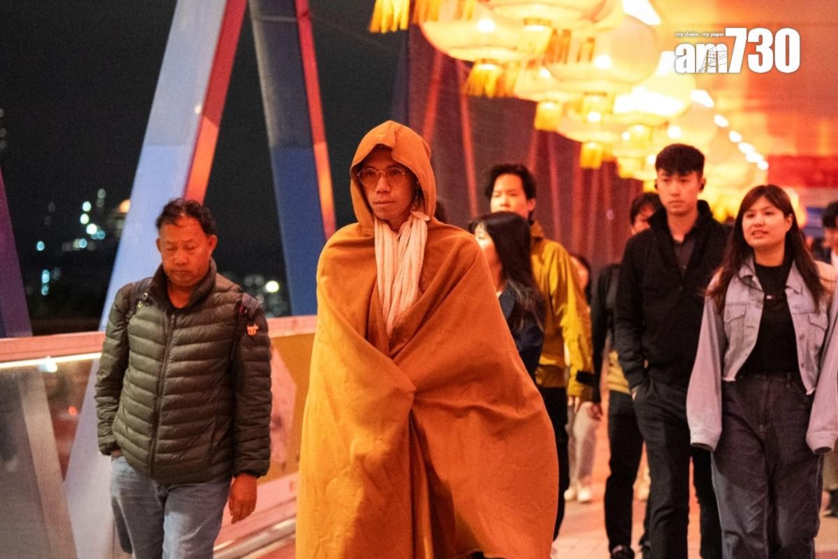 香港天文台預料明日氣溫將急降至6度。(林靄怡攝)