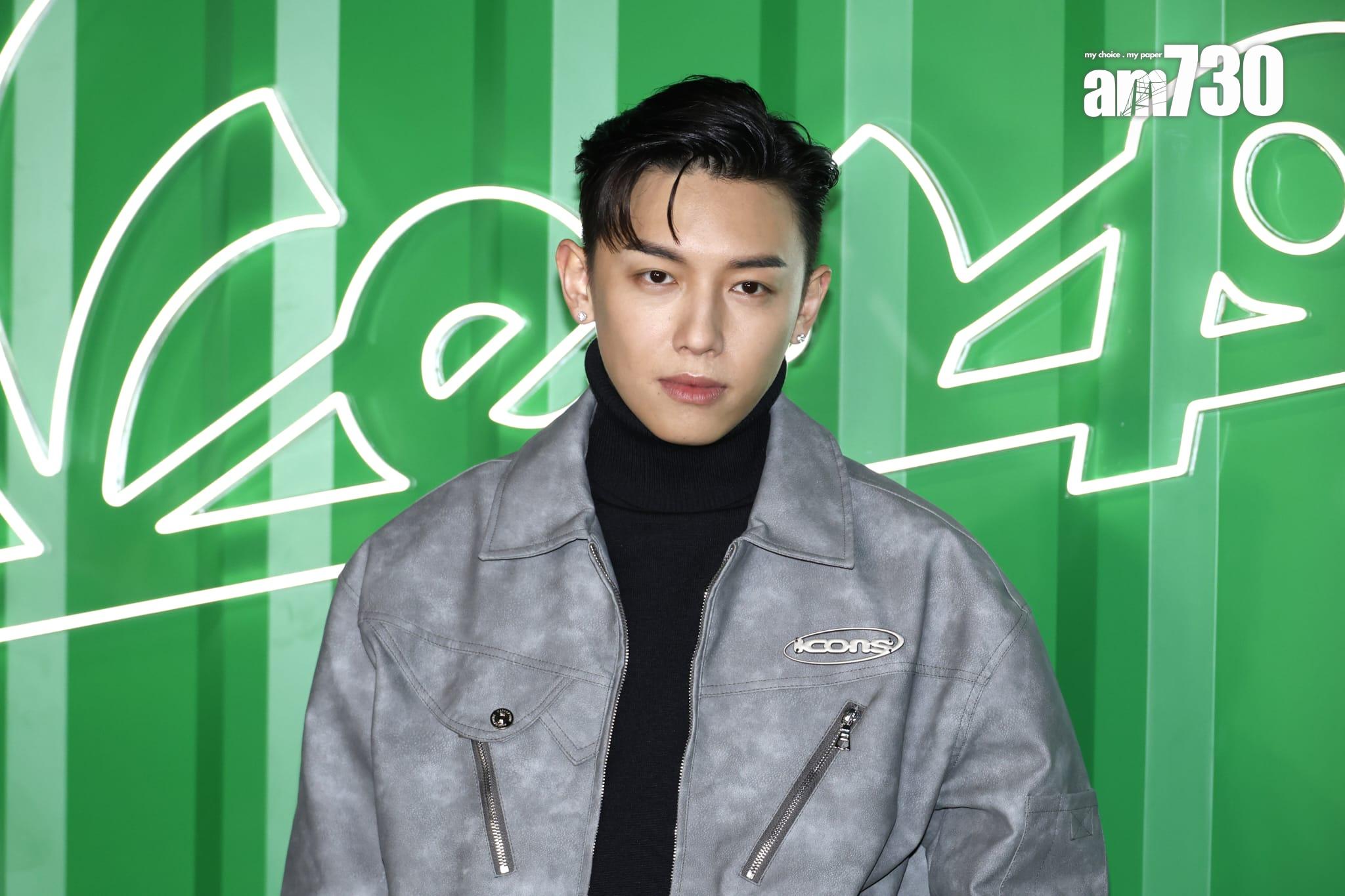 MC張天賦對於跟Bright同場自言好大壓力。 (林俊源攝)