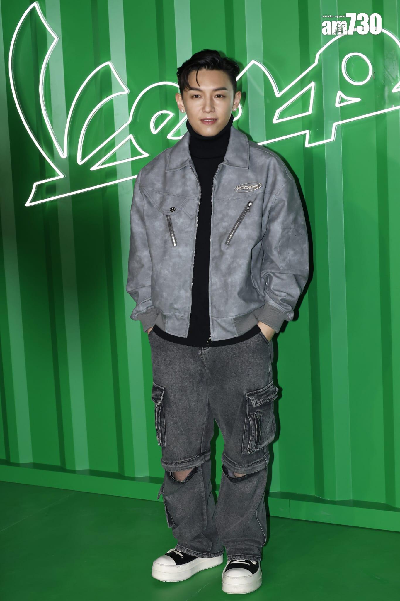 MC張天賦對於跟Bright同場自言好大壓力。 (林俊源攝)