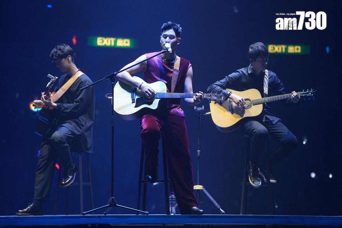 台灣歌手周興哲2023年在港舉辦演唱會。(資料圖片/陳奕釗攝)