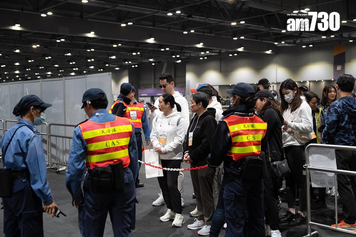 今日公益金百萬行大約有1.1萬人參加。(林靄怡攝)