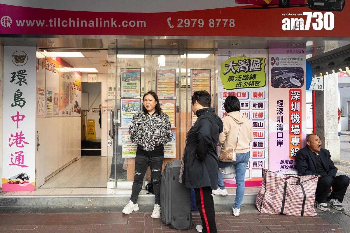 政府促請跨境巴士業界提示旅客使用車票二維碼的注意事項。(資料圖片/林靄怡攝)