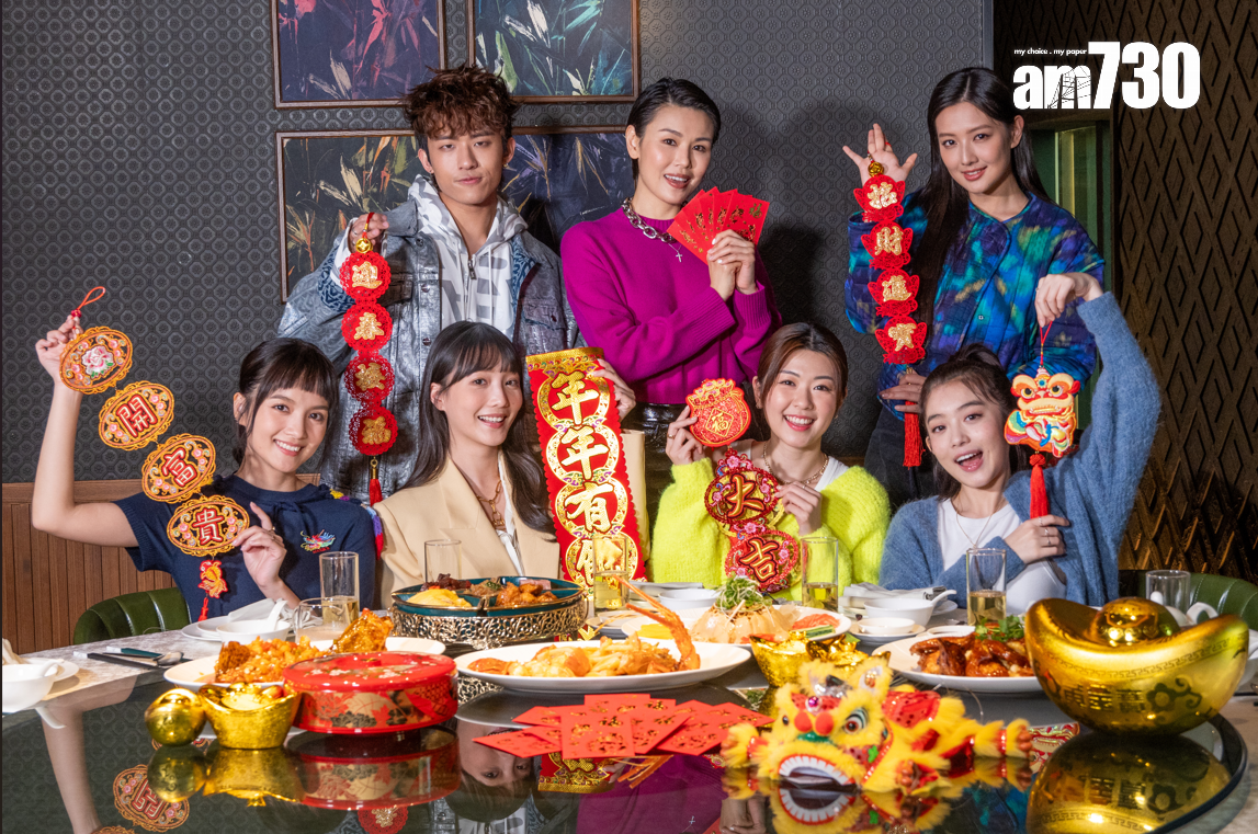 Cool Style旗下七位藝人趁龍年來臨,各自許下新年願望。 (陳奕釗攝)