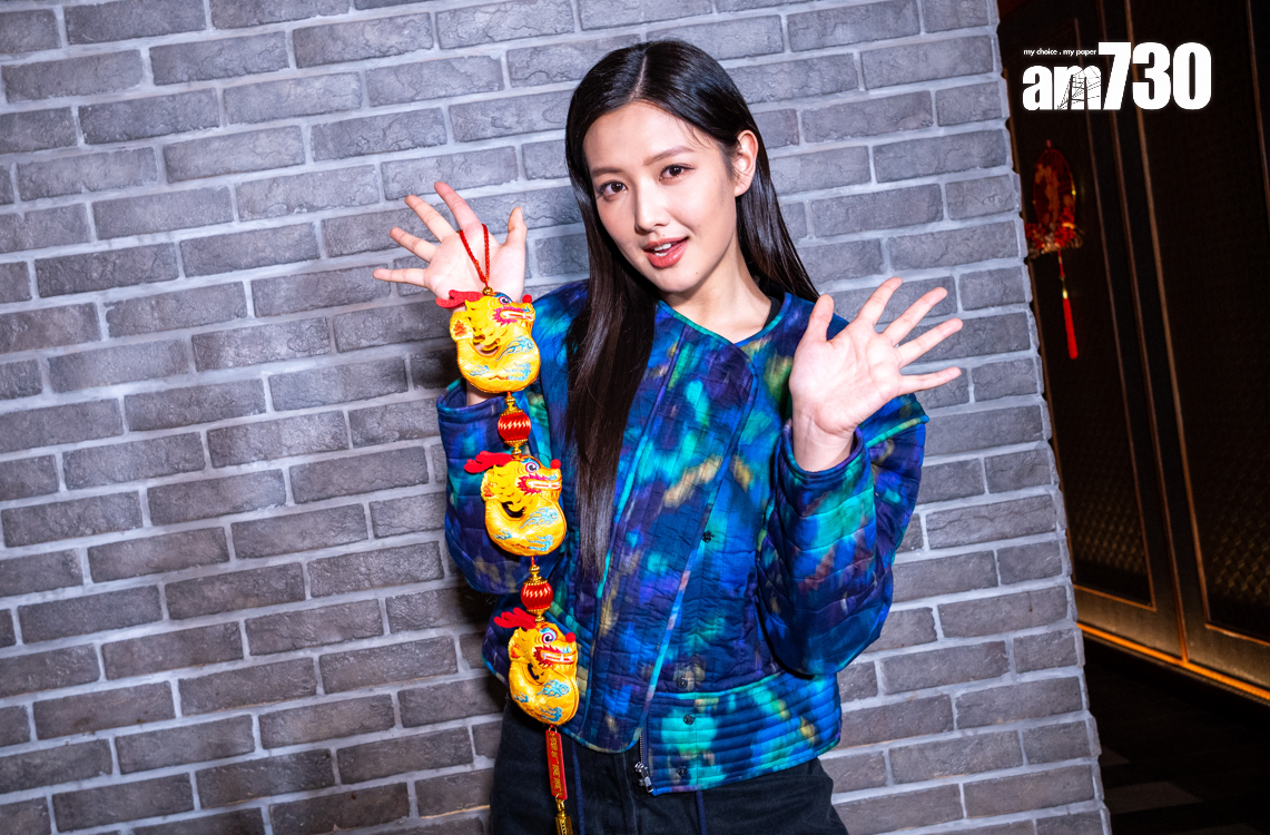 Mandy拍親熱戲仍會自行向男友備案。 (陳奕釗攝)