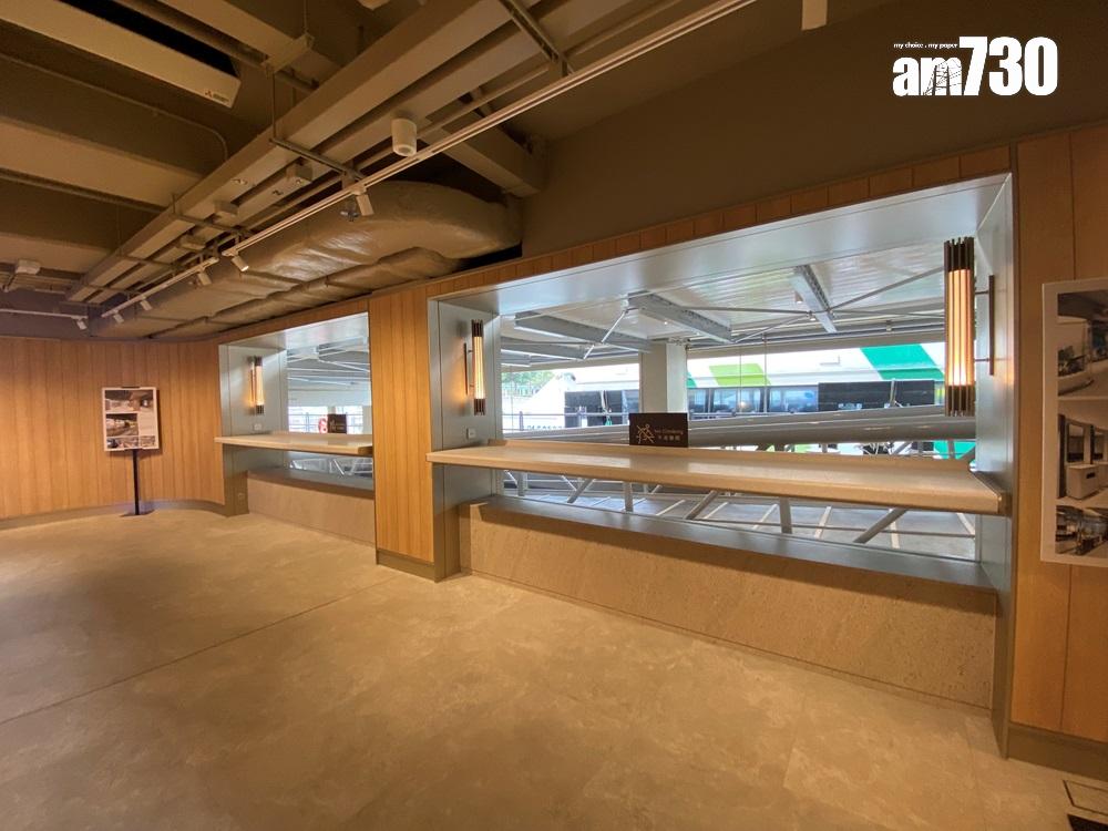 中環三號碼頭說得上是愉景灣的門戶,經翻新的碼頭注入了新元素,增強通風和採光度,營造了寬敞的視覺空間。