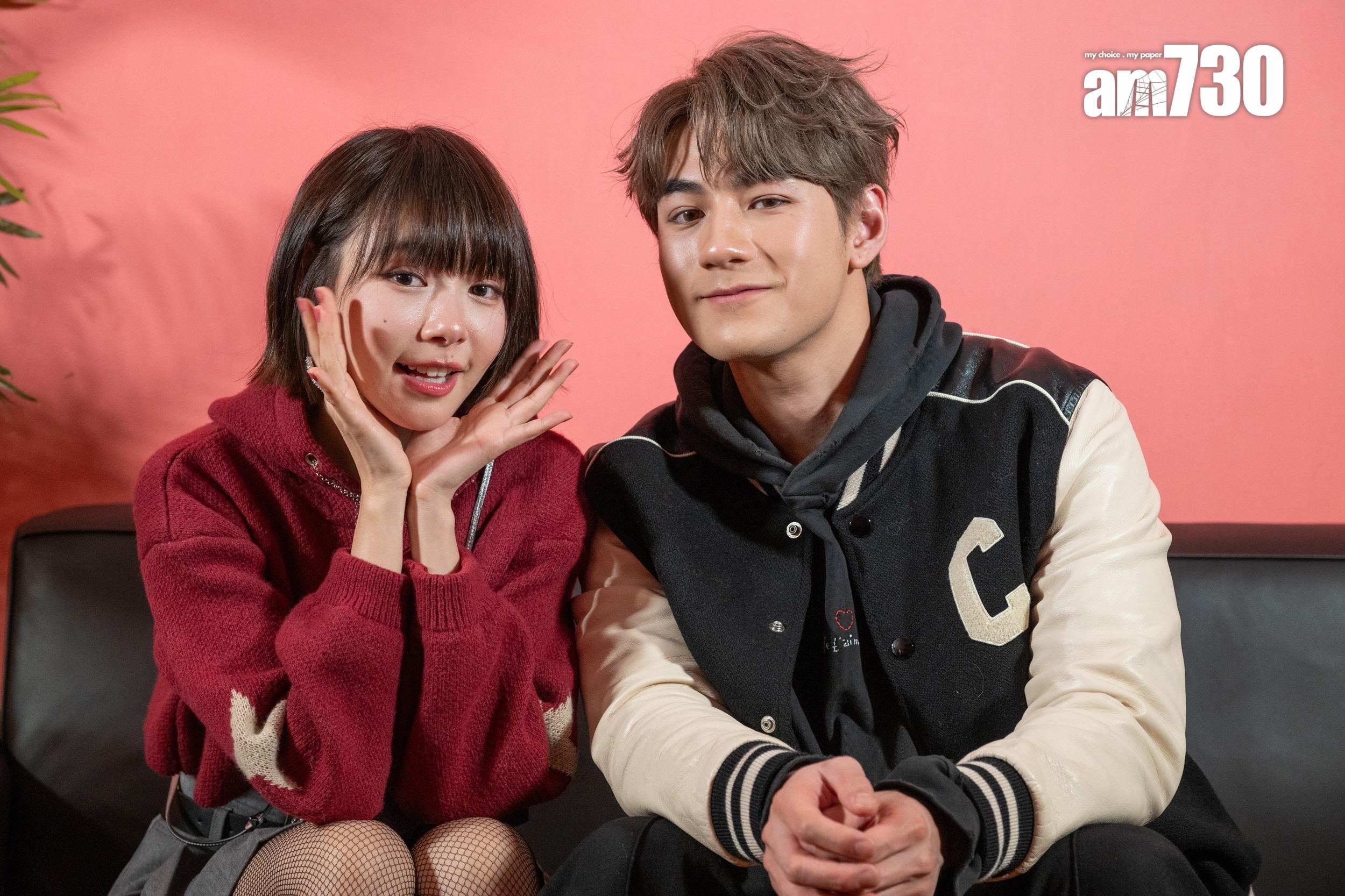 林明禎和Jeffrey在《飯戲攻心2》首次合作,已默契十足。(陳奕釗攝)